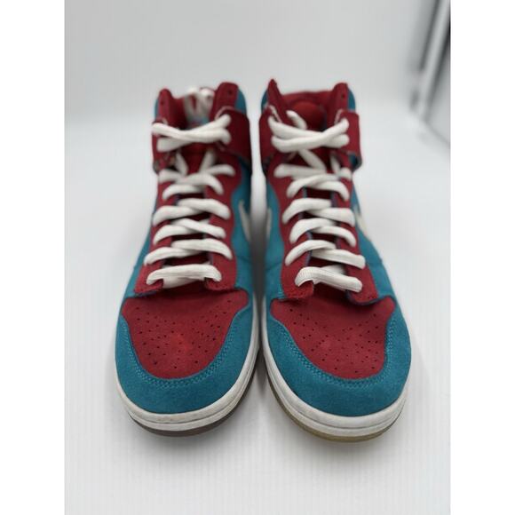 Size 9.5 - Nike Dunk Premium SB High Bloody Gums - Picture 1 of 6